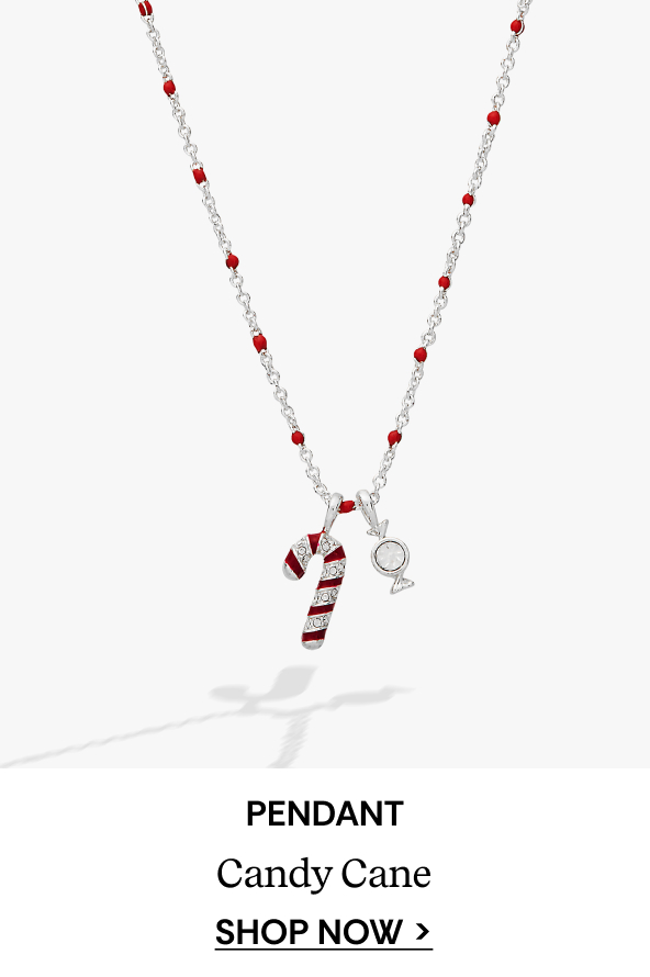 Shop Candy Cane Pendant Necklace