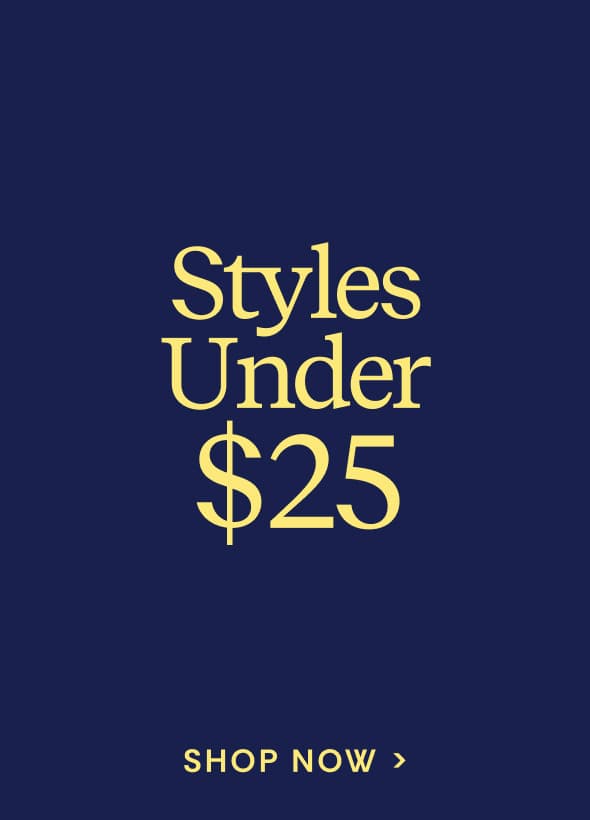Shop Styles Under $25