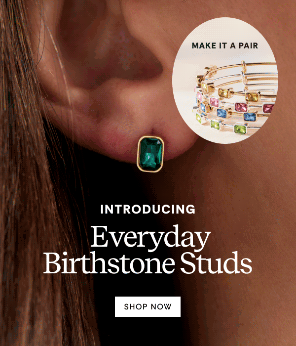 Introducing Everyday Birthstone Studs