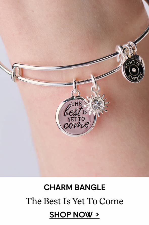 Shop 'The Best Is Yet To Come' Duo Charm Bangle