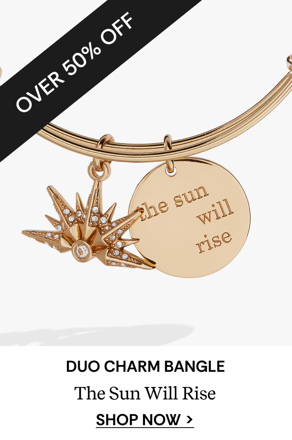 Shop “The Sun Will Rise” Duo Charm Bangle
