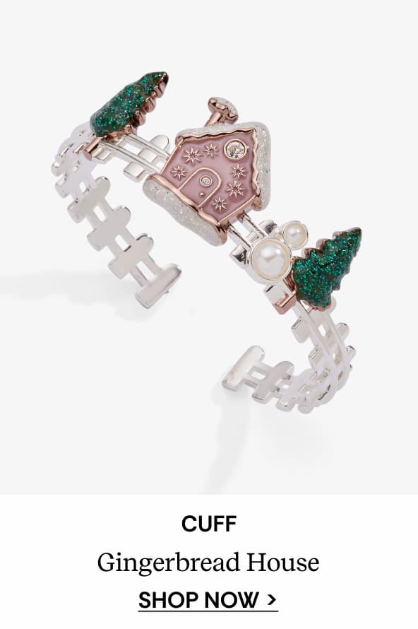 Shop Gingerbread House Cuff