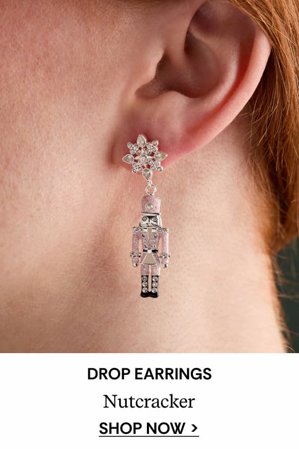 Shop Nutcracker & Snowflake Drop Earrings