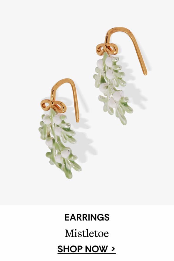 Shop Mistletoe Earrings