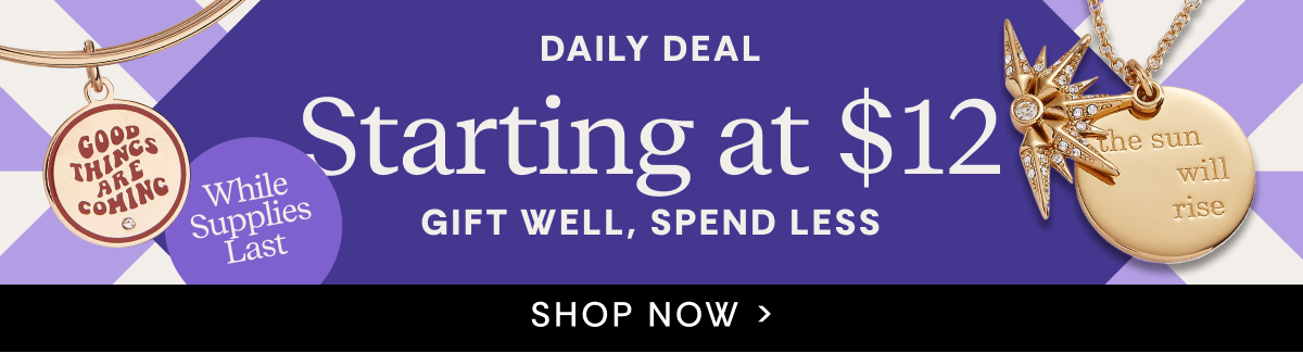 Daily Deal Starting at $12