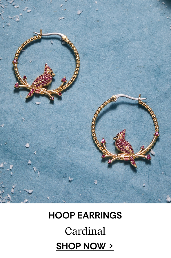 Shop Cardinal Hoop Earrings