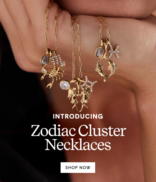 Introducing Zodiac Cluster Necklaces | Shop Now
