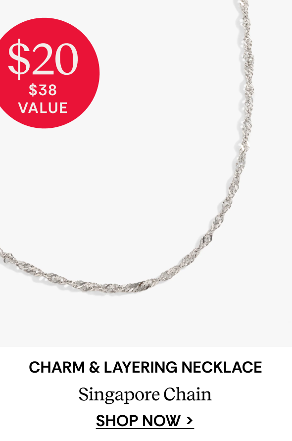 Shop Singapore Chain Charm & Layering Necklace