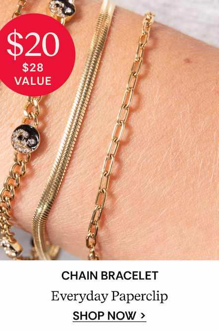 Shop Everyday Paperclip Chain Bracelet