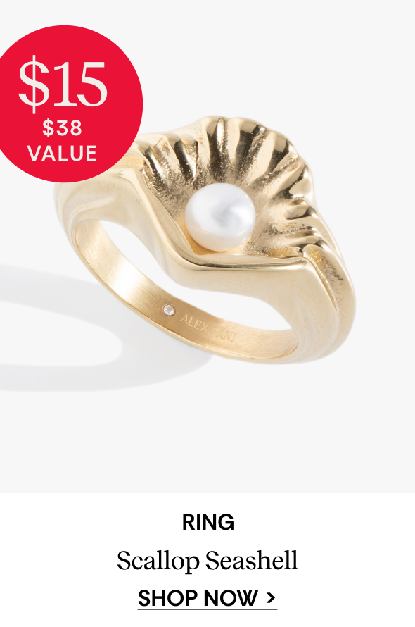 Shop Scallop Seashell Ring