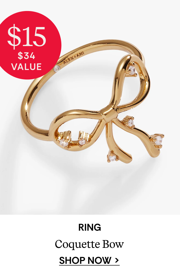 Shop Coquette Bow Ring