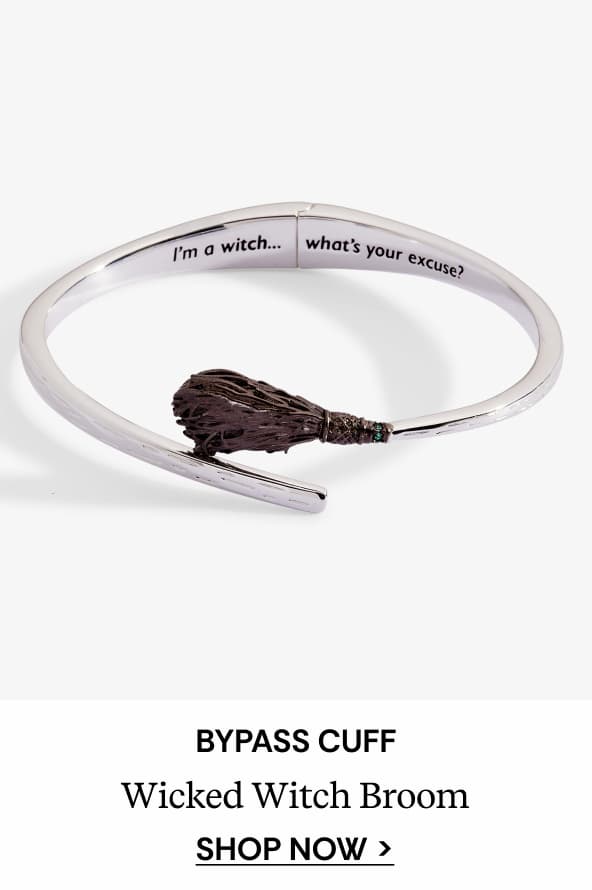 Shop The Wizard of Oz™ Wicked Witch Broom Bypass Cuff