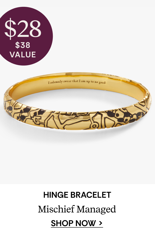 Shop Harry Potter™ Mischief Managed Hinge Bracelet