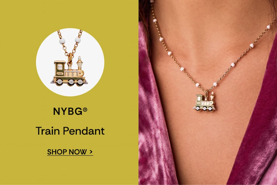 NYBG Train Pendant | Shop Now