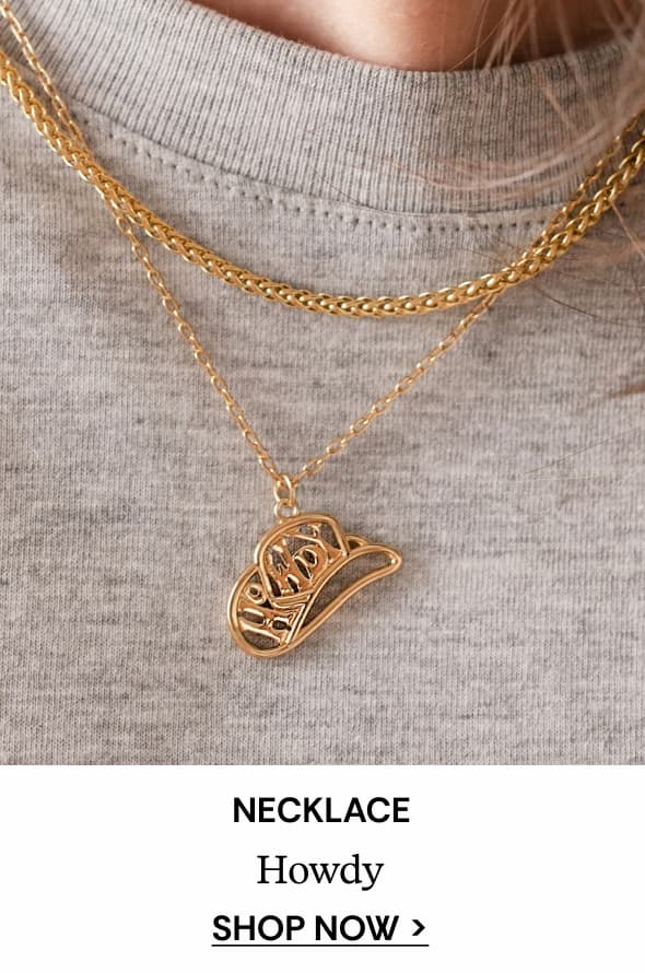 Shop Howdy Necklace