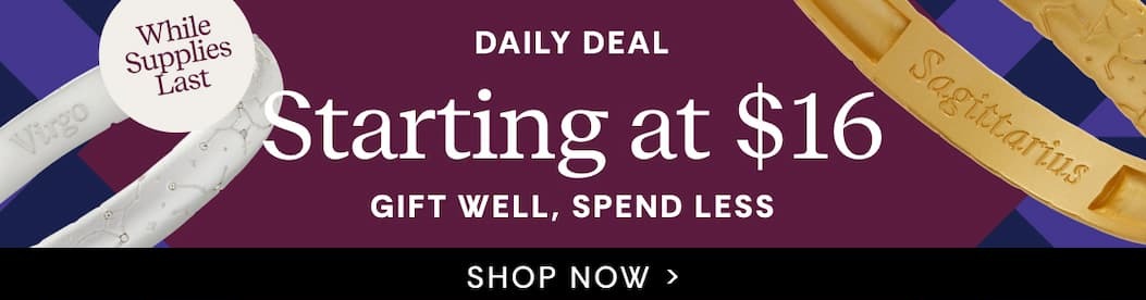 Daily Deal Starting at $16 | Shop Now