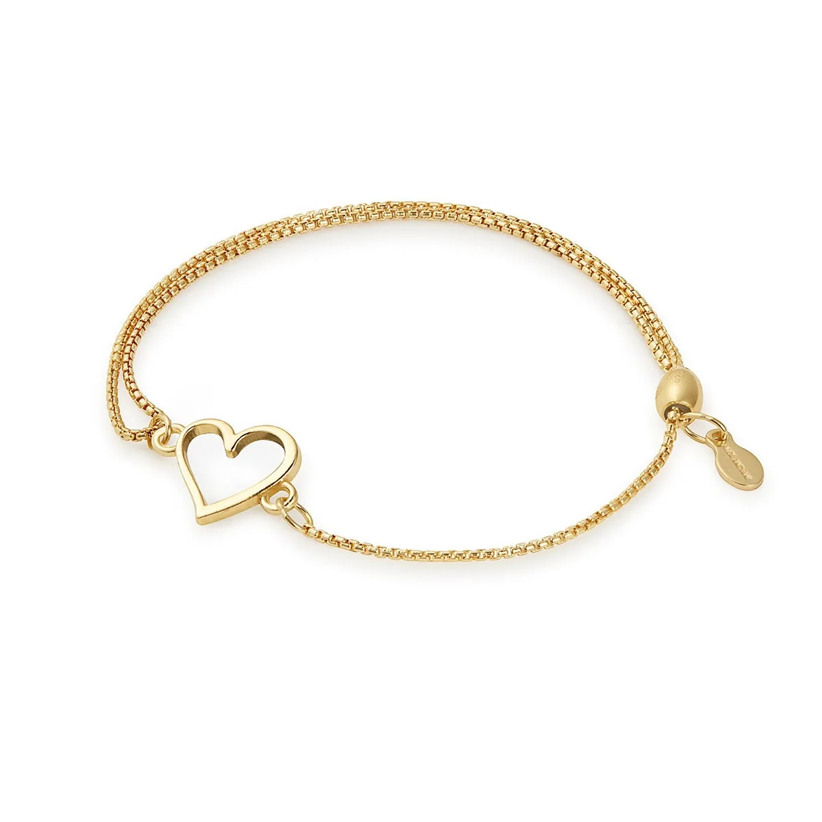 Image of Heart Pull Chain Bracelet