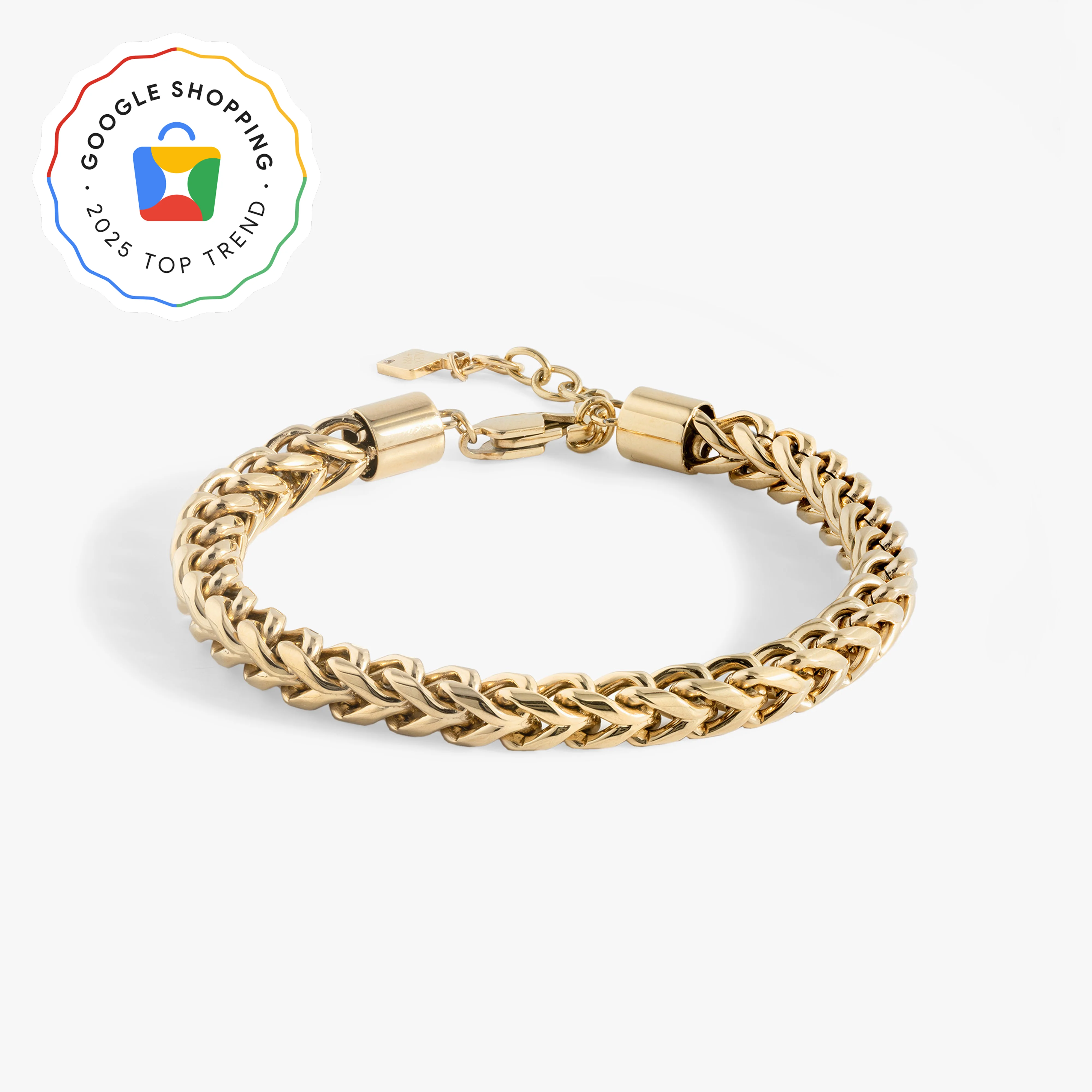 Image of Adjustable Wheat Chain Bracelet