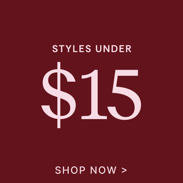Shop Styles Under $15