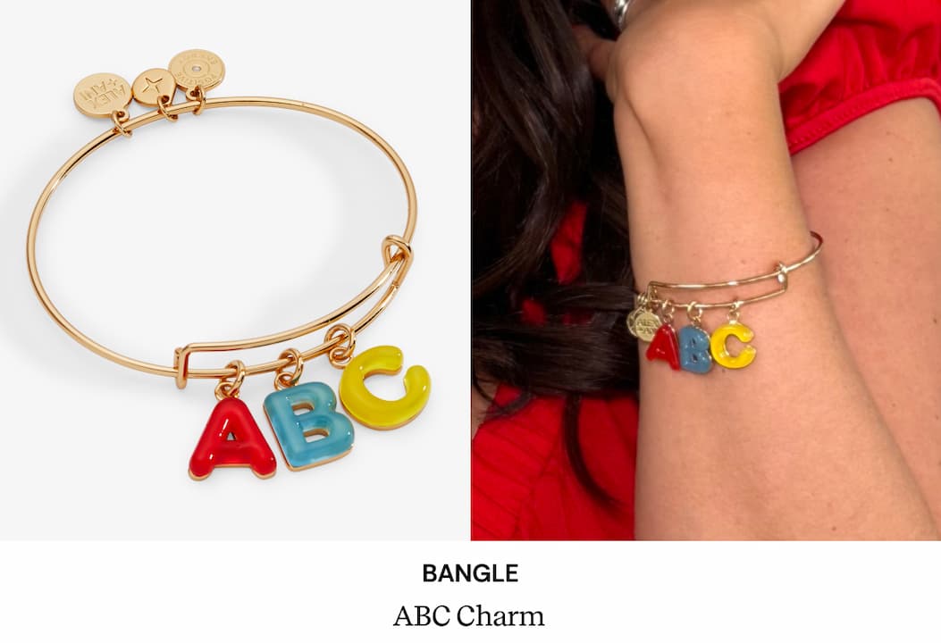 ABC Charm Bangle