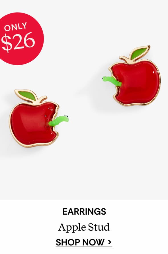 Apple Stud Earrings