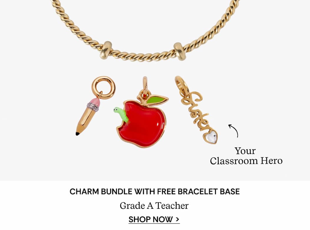 Grade A Teacher Charm Bundle