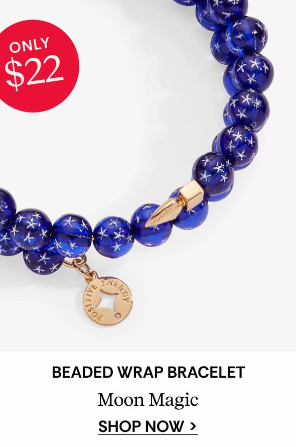 Shop Moon Magic Beaded Wrap Bracelet