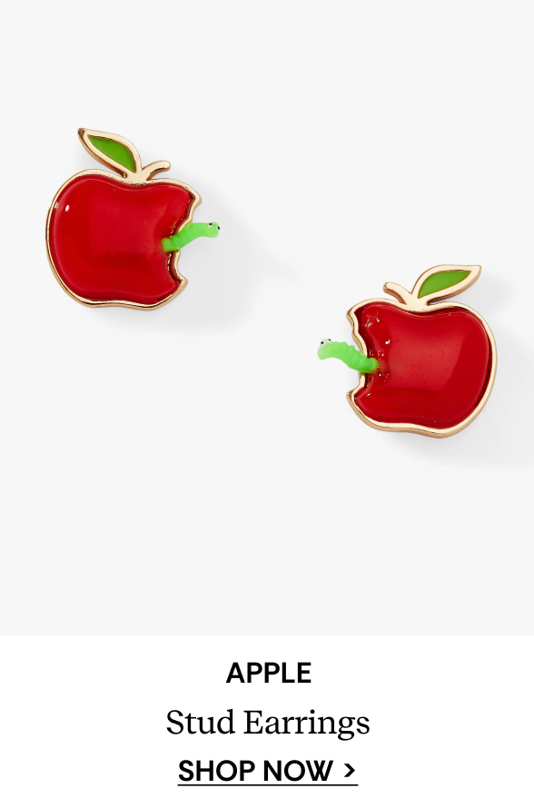 Apple Stud Earrings
