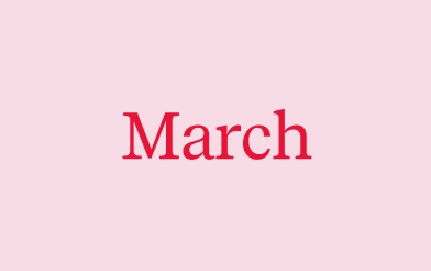 March