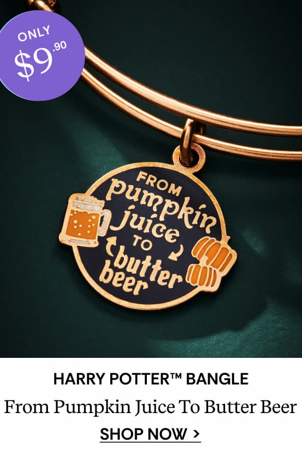 Shop Harry Potter™ 'From Pumpkin Juice To Butter Beer' Charm Bangle