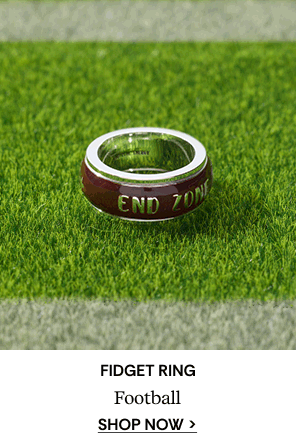 Shop Football Fidget Ring