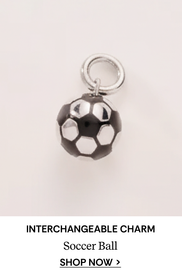 Shop Soccer Ball Interchangeable Charm
