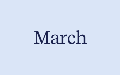 March
