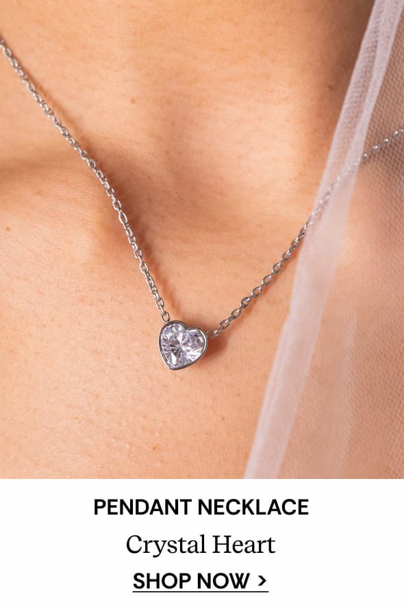 Shop Crystal Heart Pendant Necklace