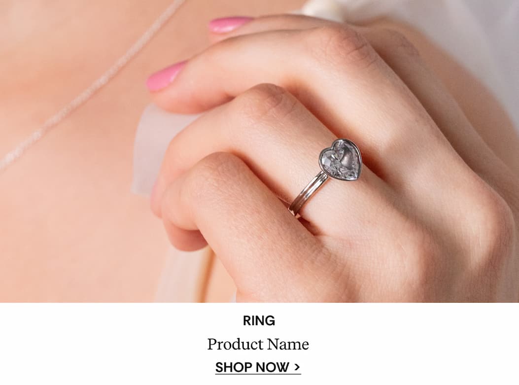 Shop Crystal Heart Ring