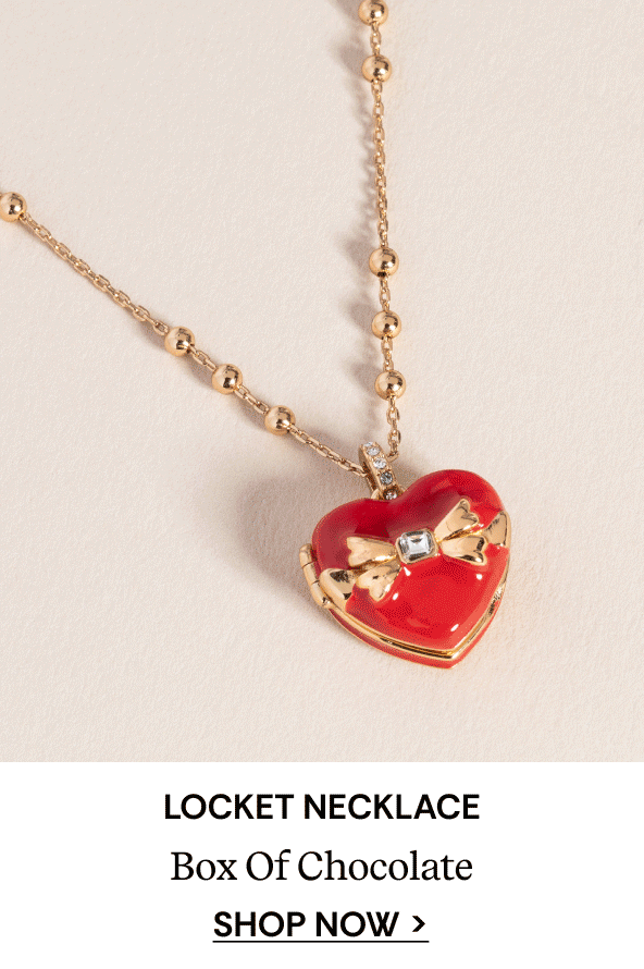 Shop Box of Chocolate Locket Necklace
