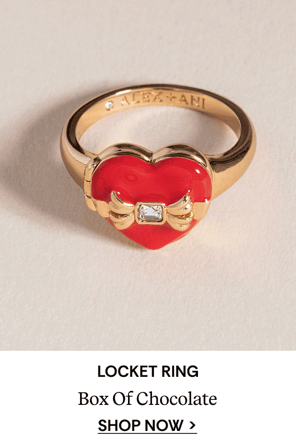 Shop Box of Chocolate Locket Ring