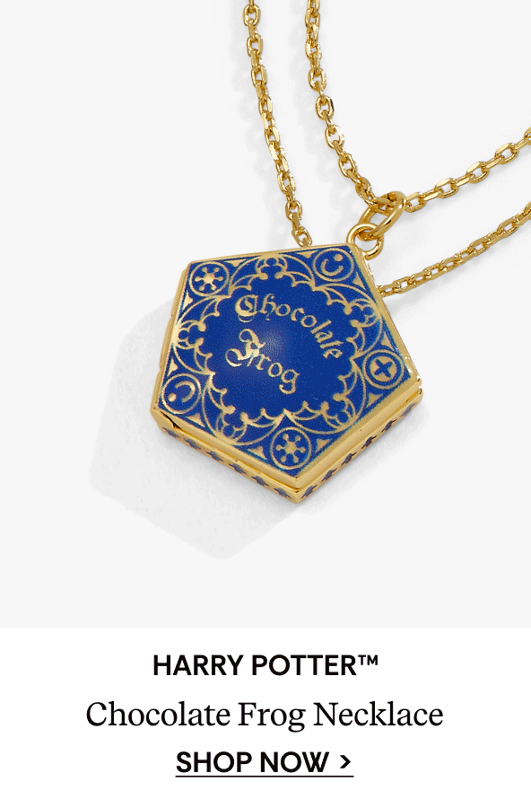 Shop Harry Potter™ Chocolate Frog Necklace Set of 2