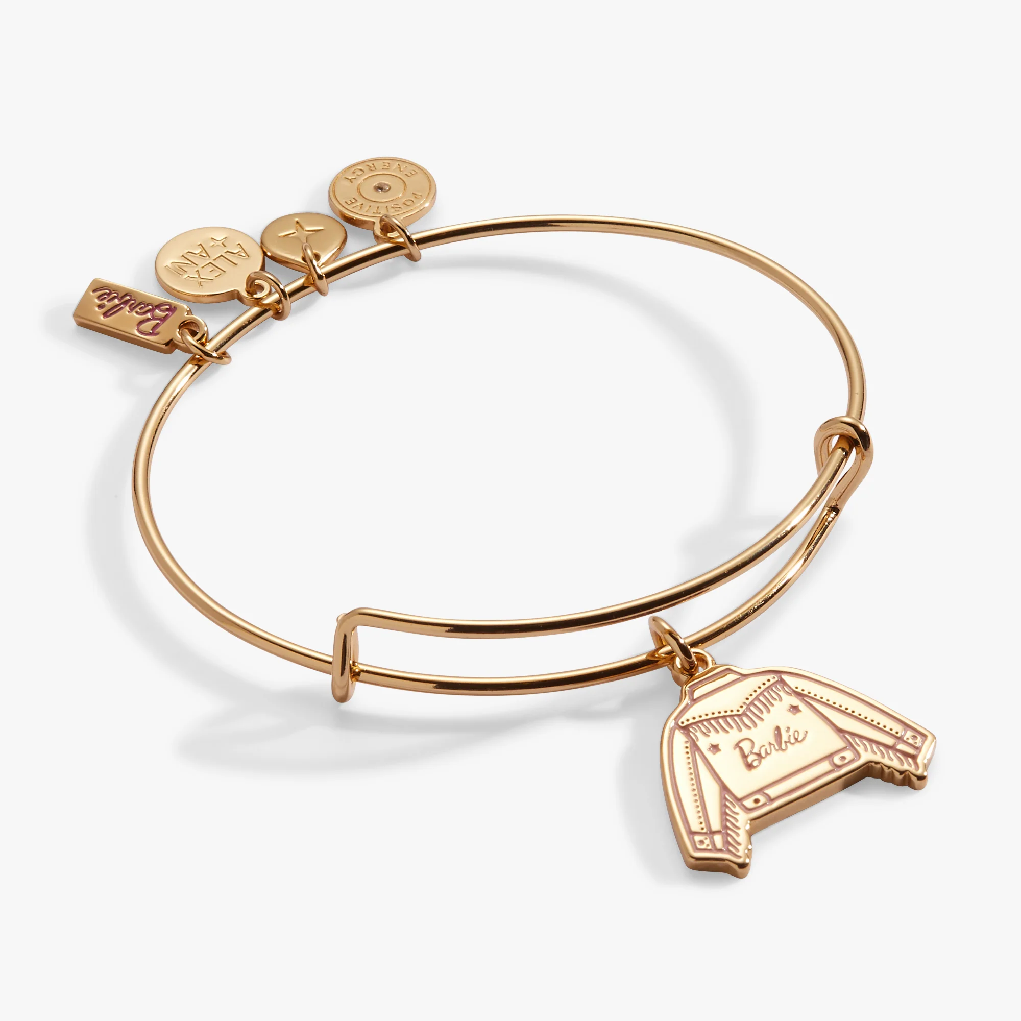 Image of Barbie™ Western Jacket Charm Bangle