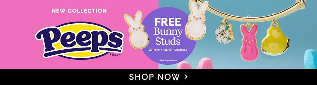 Free Bunny Studs with any PEEPS Purchase | Shop Now