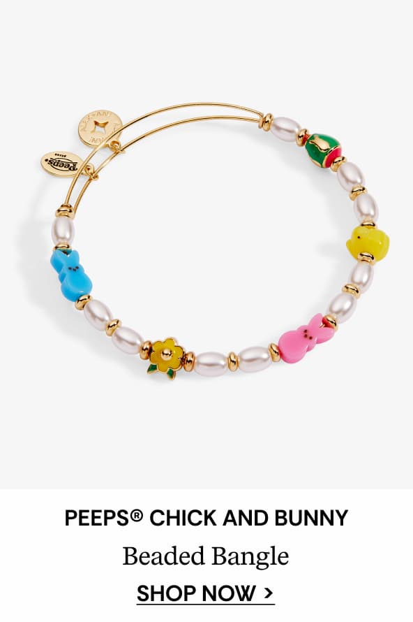 Shop PEEPS® Chick and Bunny Beaded Bangle
