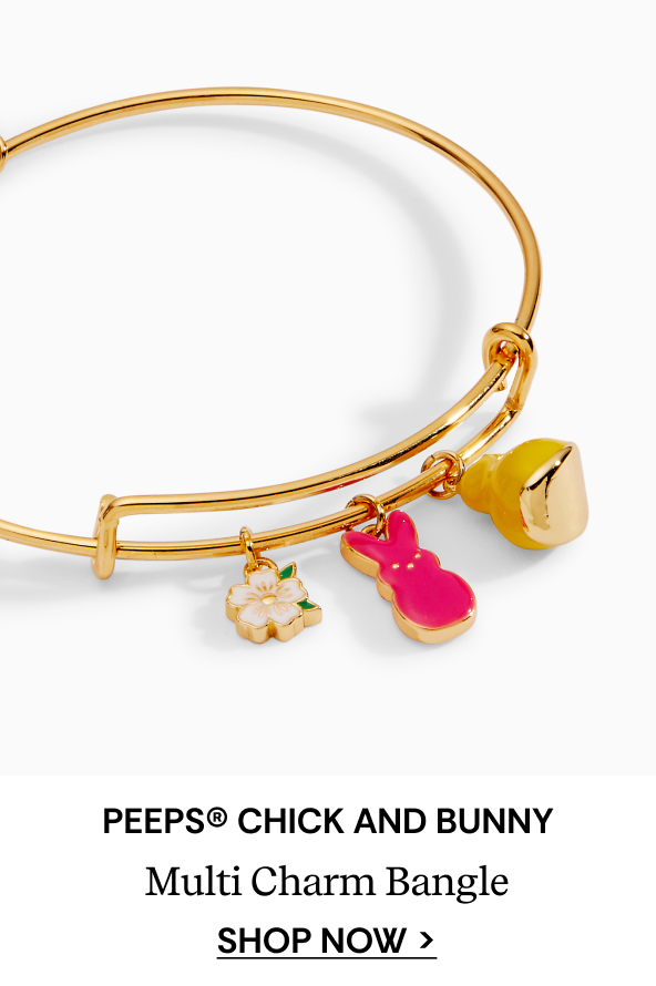 Shop PEEPS® Chick and Bunny Multi Charm Bangle