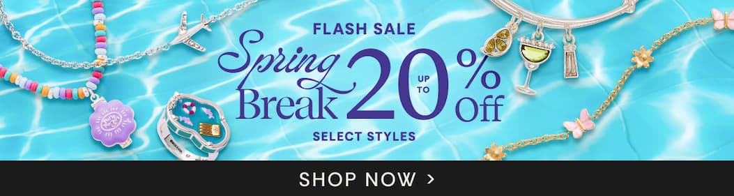 Spring Break Flash Sale 20% OFF Select Styles