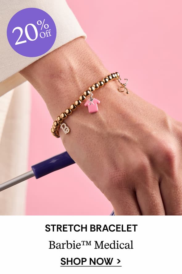 Shop Barbie™ Medical Stretch Bracelet