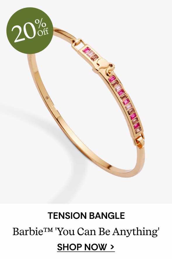 Shop Barbie™ 'You Can Be Anything' Tension Bangle