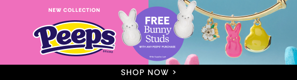 Free Bunny Studs with any PEEPS Purchase | Shop Now