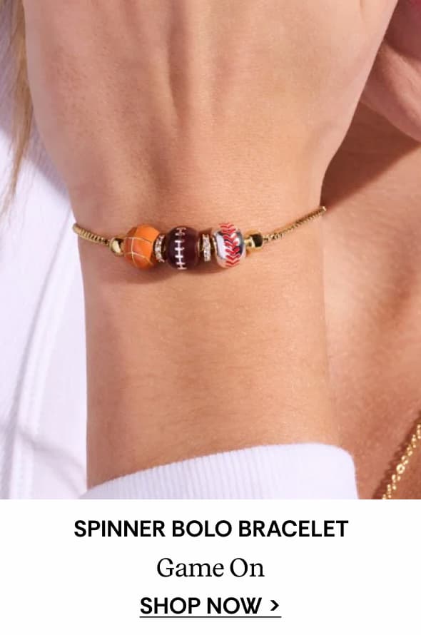 Shop Game On Spinner Bolo Bracelet