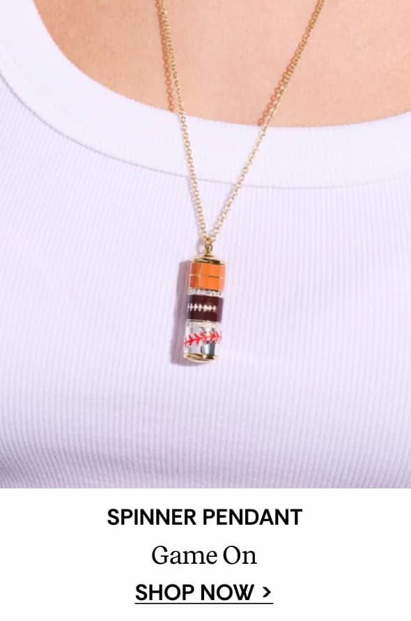 Shop Game On Spinner Pendant