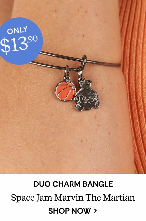 Shop Space Jam Marvin the Martian Duo Charm Bangle