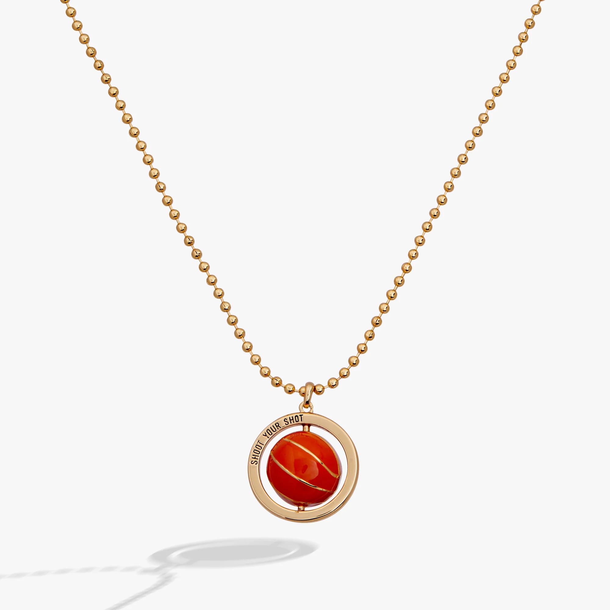 Image of Basketball Spinner Pendant